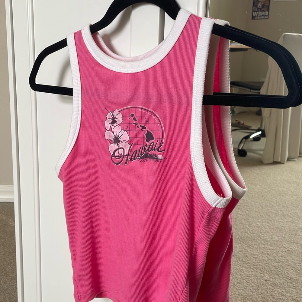 Pink Hawaii Tank